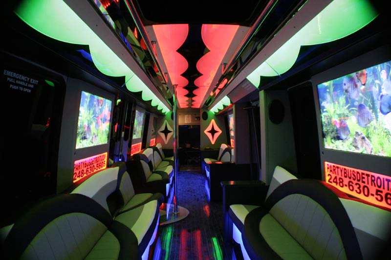 40 Passenger Limo Bus