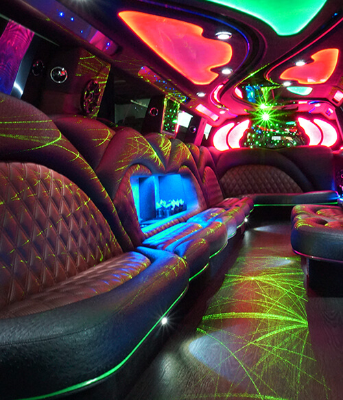 Limo in Las Vegas Strip