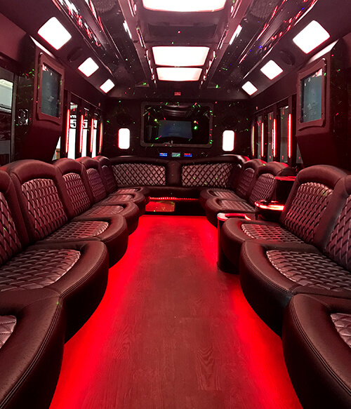 Limo bus rentals